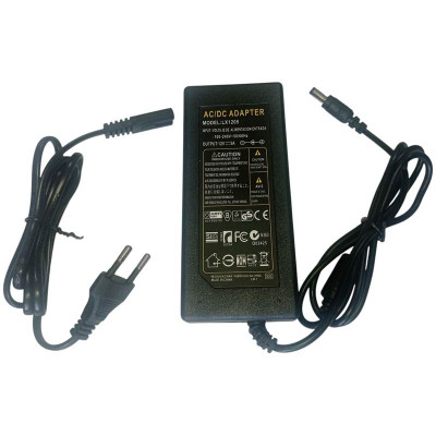 Блок живлення 12В 5.0А, штекер 5.5x2.5мм.