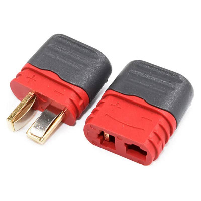 Роз'єм живлення AMASS T-Plug AM1015E-F/M пара (тато+мама)