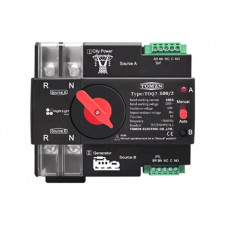 АВР Автомат вводу резервного живлення 100А 2P TOMZN TOQ7-100/2