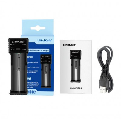 LiitoKala Lii-100C USB інтелектуальний зарядний пристрій