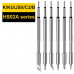 Набір жал для паяльника FNIRSI HS02A-K, KU, JS, I, C2, B  6шт.