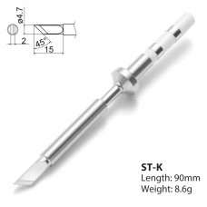 Жало ST-K FEITA укорочене для паяльника Pinecil V2 / TS101 / PTS200 / PTS201 Жало ST-K FEITA укорочене для паяльника Pinecil V2 / TS101 / PTS200 / PTS201
