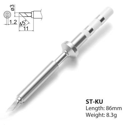 Жало ST-KU FEITA укорочене для паяльника Pinecil V2 / TS101 / PTS200 / PTS201