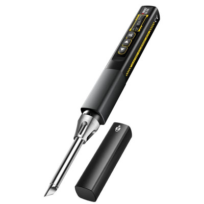 Портативний USB-паяльник ANENG SL108 на жалах Т12 PD/QC 96W Black