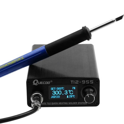 Паяльна станція Quecoo T12-955 ручка FX9501, STM32