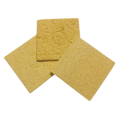 Губка для очищення жала паяльника 60х60 мм. потовщена