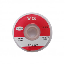 Обплетення для видалення припою 2,0 мм, 3,0 м, CP-2030