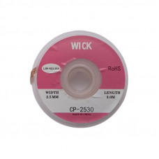 Обплетення для видалення припою 2,5 мм, 3,0 м, CP-2530