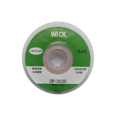 Обплетення для видалення припою 3,0 мм, 3,0 м, CP-3030