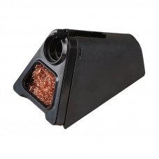 Підставка для паяльника JCD 820S BLACK, з металевою губкою