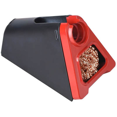 Підставка для паяльника JCD 820S RED, з металевою губкою