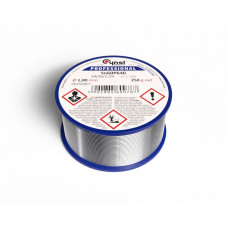 Припій дротяний, 1.0mm, 250g, з флюсом, CYNEL Sn60Pb40-SW26/2.5% Ø1.0, 250g