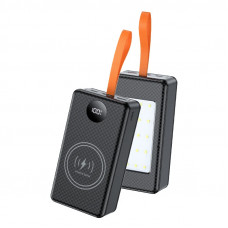 Корпус Power Bank BX-K12, 12x21700 швидка зарядка, бездротова зарядка, ліхтар Корпус Power Bank BX-K12, 12x21700 швидка зарядка, бездротова зарядка, ліхтар