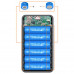 Корпус Power Bank  BX-P12, 12x18650 швидка зарядка,  бездротова зарядка, ліхтар