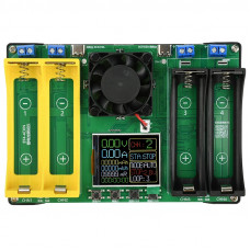 Тестер ємності та опору акумуляторних батарей 18650/21700 4-канальний Тестер ємності та опору акумуляторних батарей 18650/21700 4-канальний