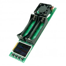 Тестер ємності та опору акумуляторних батарей 18650 2-канальний