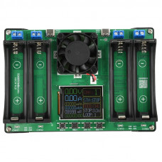Тестер ємності та опору акумуляторних батарей 18650 4-канальний Тестер ємності та опору акумуляторних батарей 18650 4-канальний