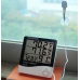 Метеостанція, цифровий термометр гігрометр HTC-2 з виносним датчиком температури